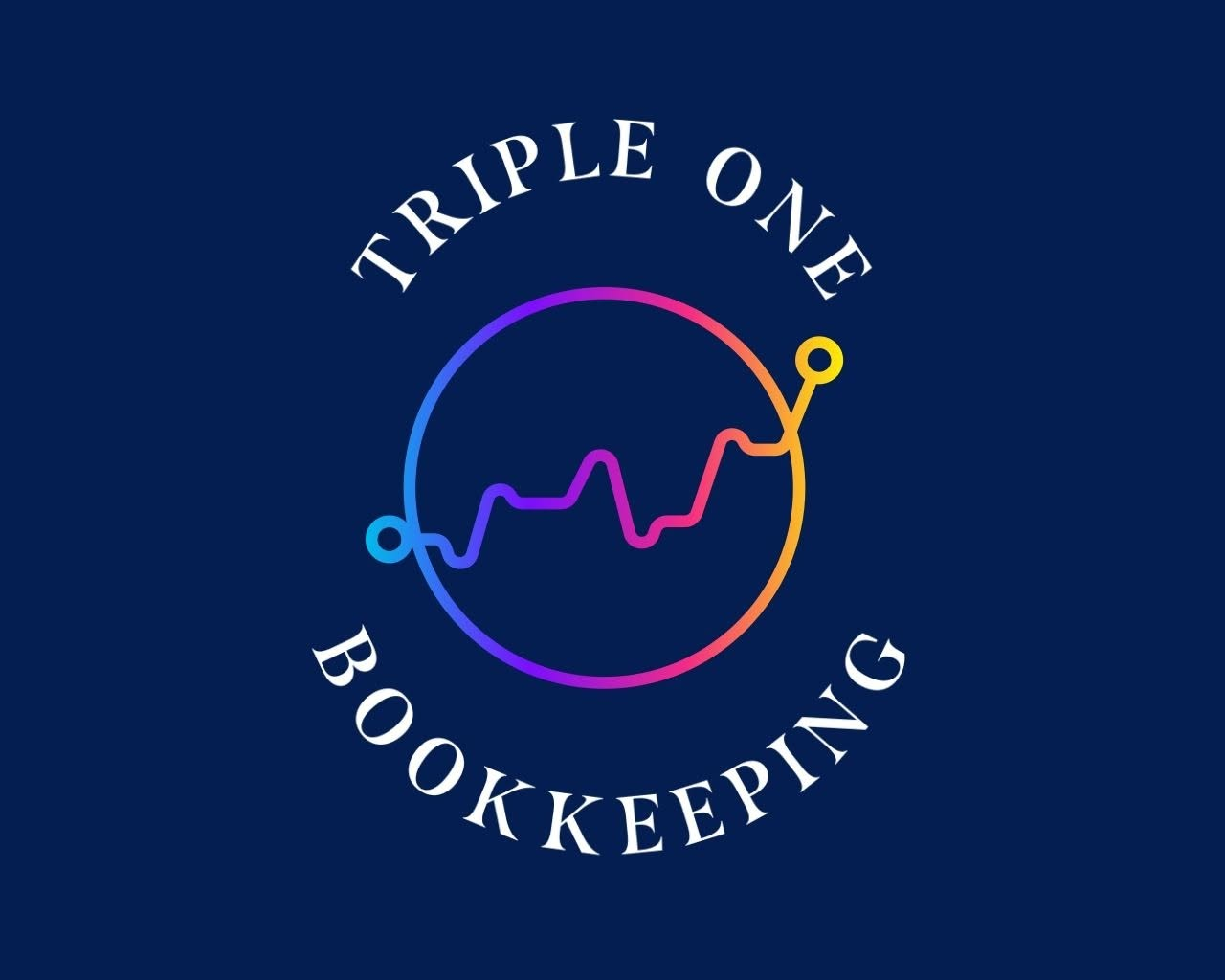 Triple One Bookkeeping logo